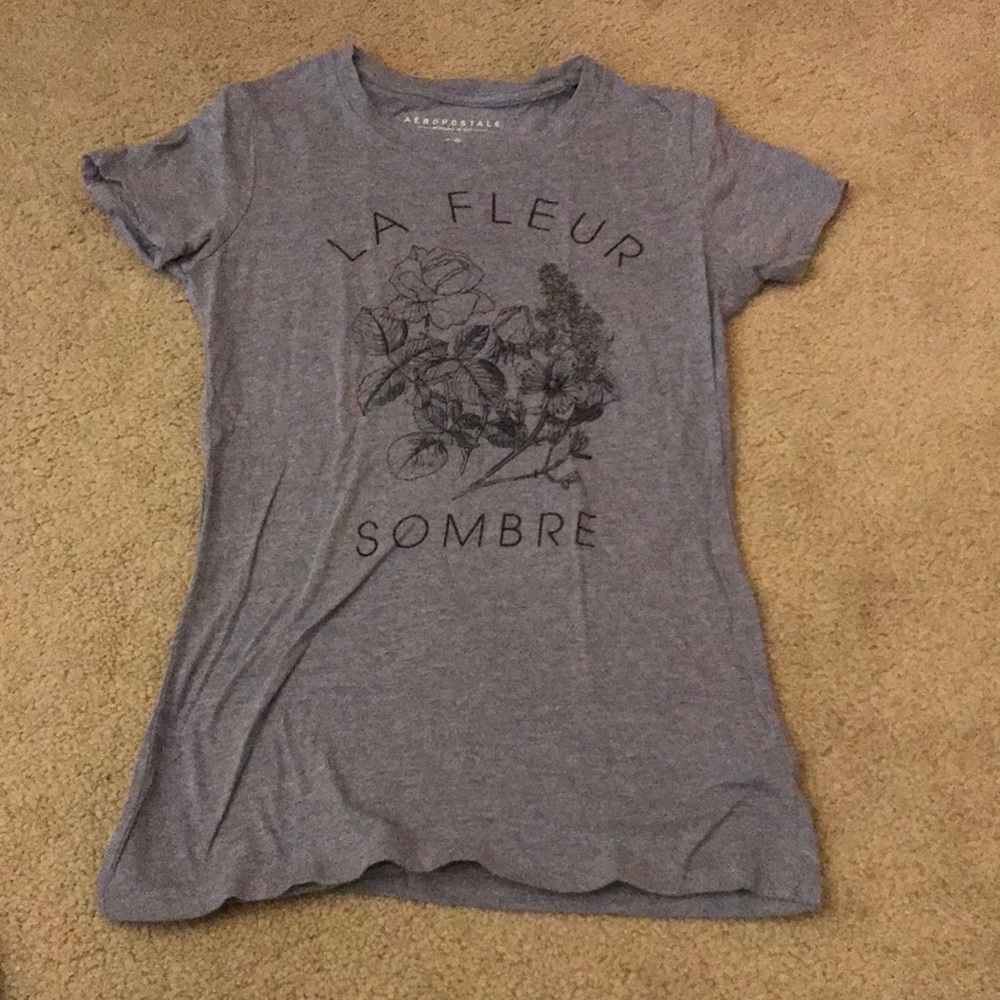 Aéropostale “La Fleur Sombre” French T-Shirt